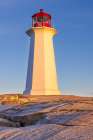 Peggys Cove Lighthouse, Nova Scotia, Canada. Art Print